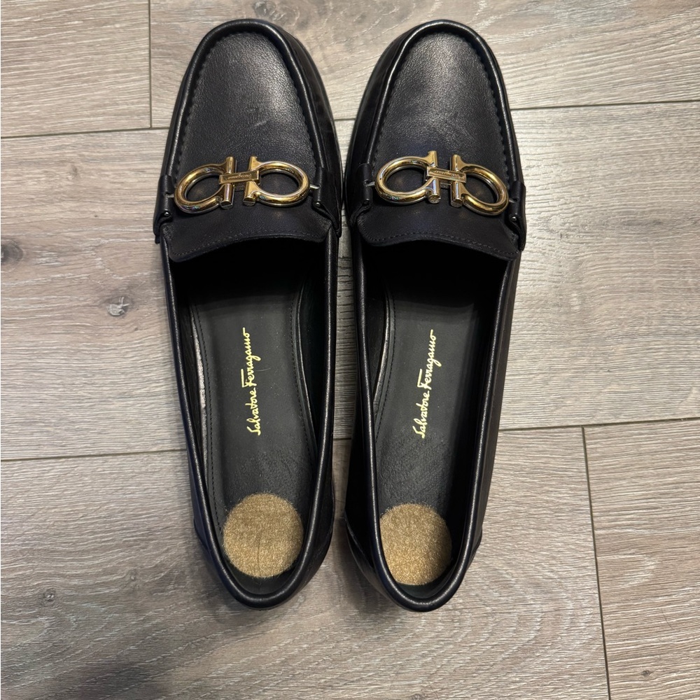 Salvatore Ferragamo Leather Loafers